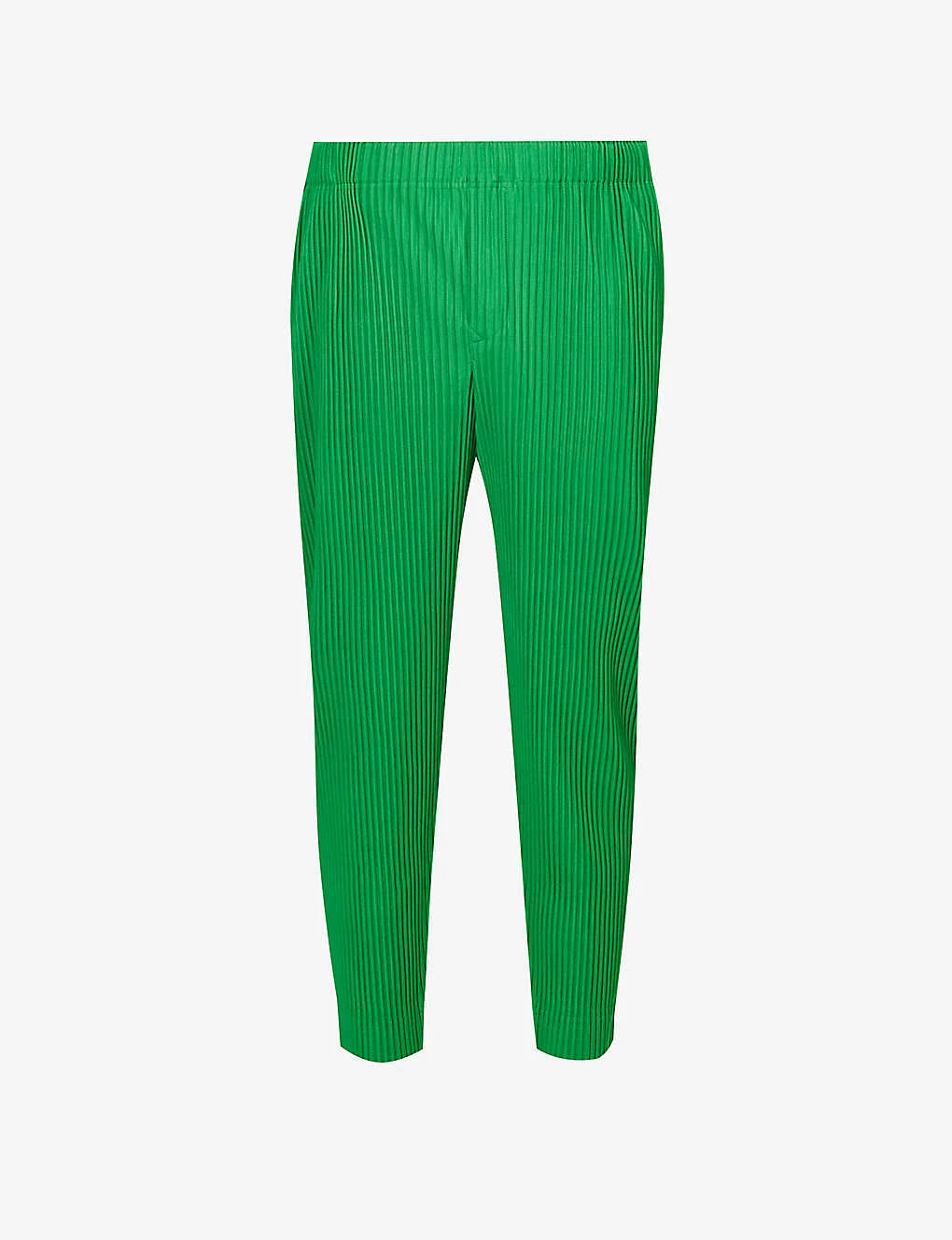 Tapered-leg Mid-rise Knitted Trousers 1 Tapered-leg Mid-rise Knitted Trousers