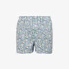 Sunspel Elasticated-waistband Cotton-poplin Boxers