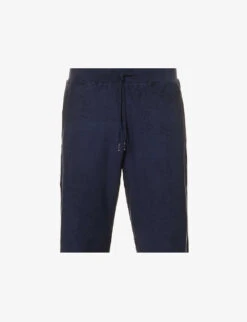 Sunspel Drawstring-waist Slip-pocket Cotton-towelling Shorts