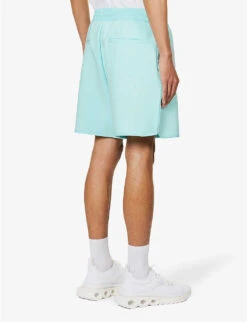 Emporio Armani Logo-embroidered Mid-rise Stretch-cotton Blend Shorts -Outlet Daily Tops Store R04196985 ACQUACHIARA ALT03