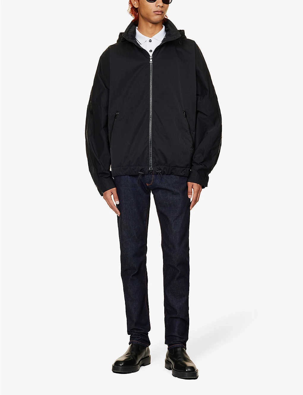 Emporio Armani Tapered-leg Slim-fit Stretch-denim Jeans 2 Emporio Armani Tapered-leg Slim-fit Stretch-denim Jeans - Image 2