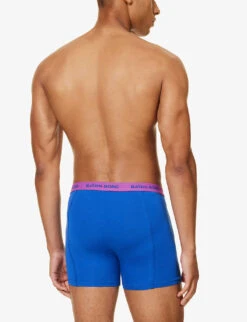 Bjorn Borg Pack Of Three Branded-waistband Regular-fit Stretch-cotton Boxers 6 Bjorn Borg Pack Of Three Branded-waistband Regular-fit Stretch-cotton Boxers -Outlet Daily Tops Store R04202552 MULTIPACK1 ALT02