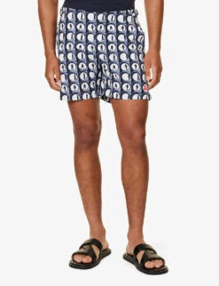 ORLEBAR BROWN Check-pattern Waist-adjuster Swim Shorts -Outlet Daily Tops Store R04206143 DRNOOPENINGSCENE ALT02