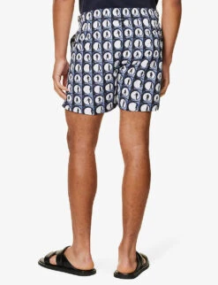 ORLEBAR BROWN Check-pattern Waist-adjuster Swim Shorts -Outlet Daily Tops Store R04206143 DRNOOPENINGSCENE ALT03